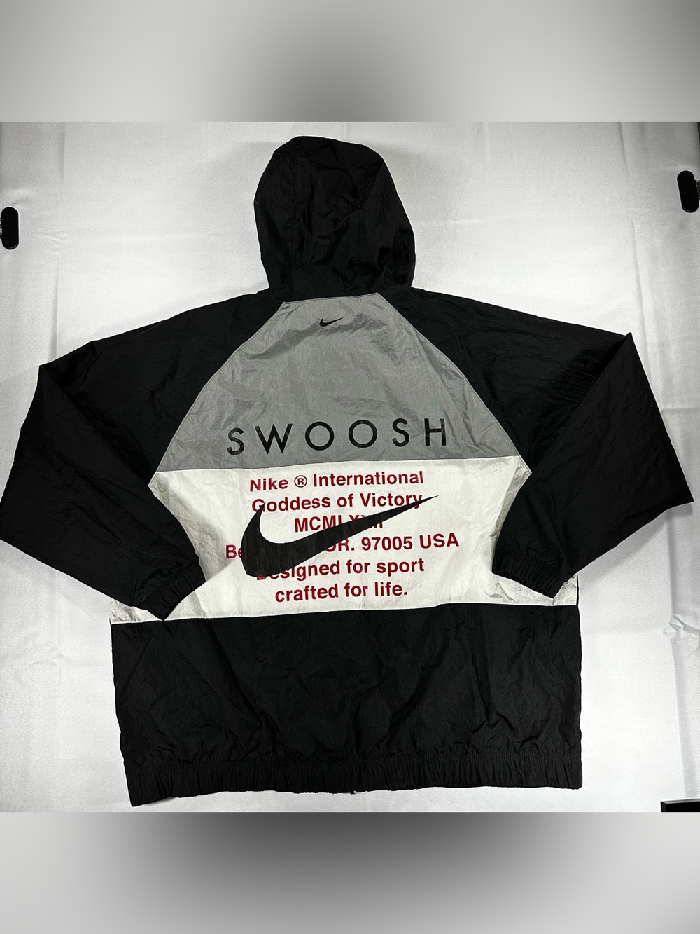 Nike Sportswear Swoosh Hooded Woven Jacket XXL - Picture 9 of 12
